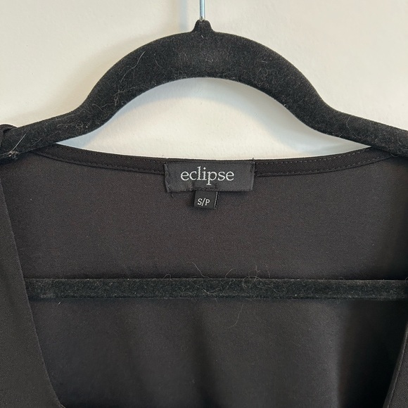 Black sheer sleeved shirt - Picture 2 of 4